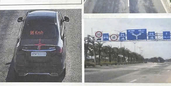 Xe &ocirc; t&ocirc; con vi phạm tốc độ 5 lần trong 1 th&aacute;ng - Ảnh 1.