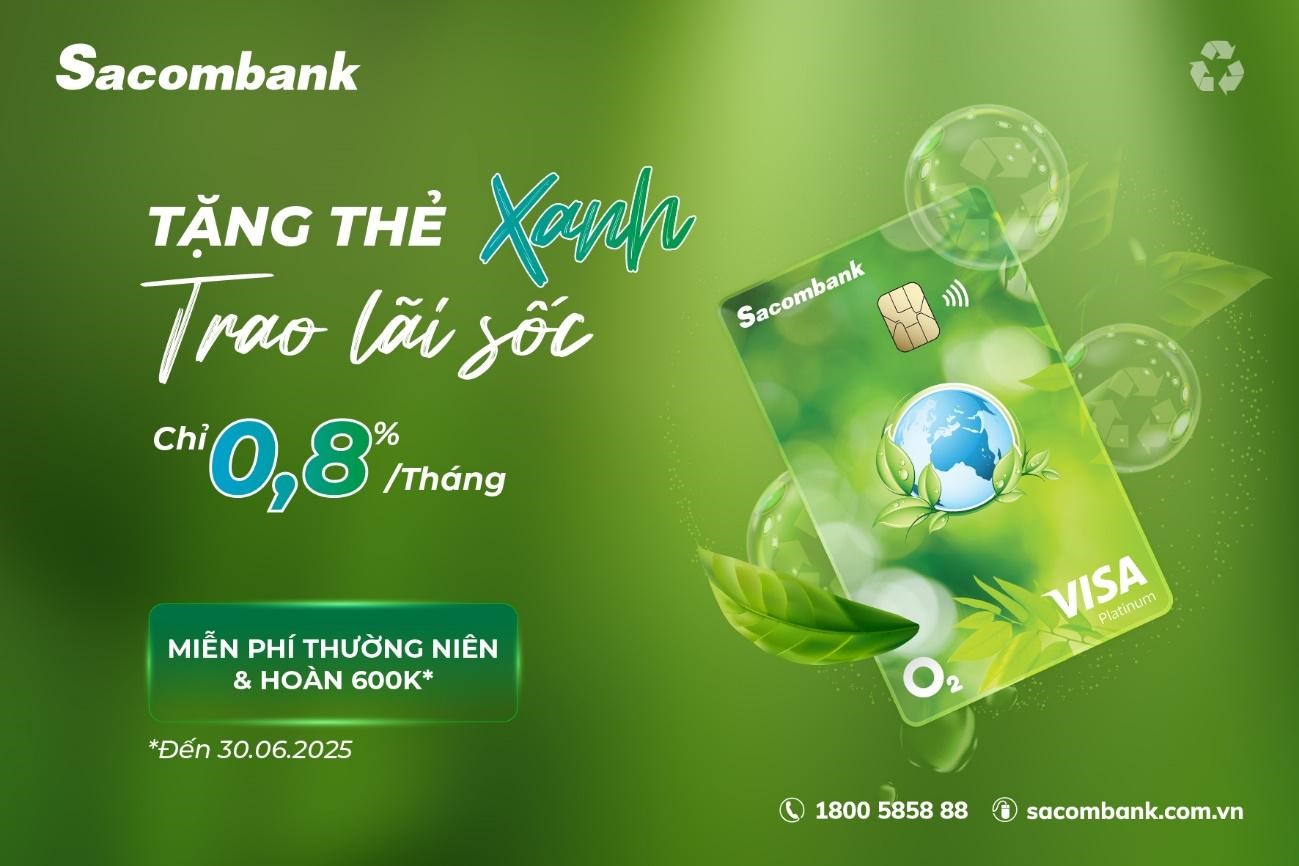 Đo CO2 mỗi giao dịch, thẻ Visa O2 hướng tới xây dựng lối sống xanh- Ảnh 1. Đo CO2 mỗi giao dịch, thẻ Visa O2 hướng tới xây dựng lối sống xanh- Ảnh 1.