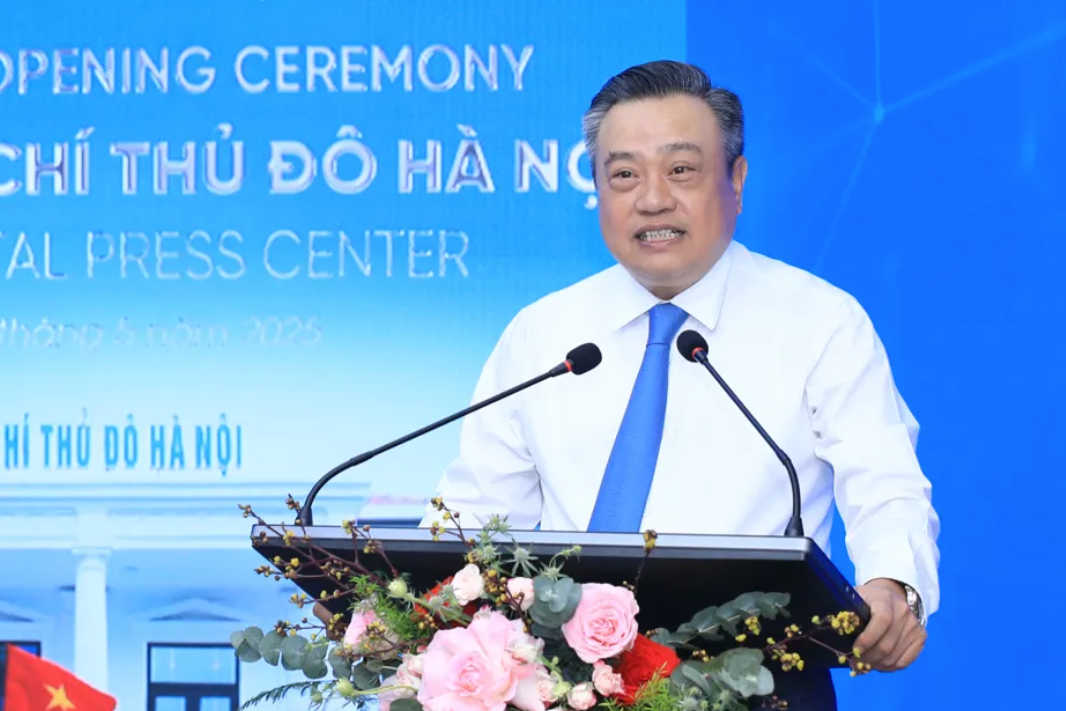 Chủ tịch Hà Nội Trần Sỹ Thanh khai trương Trung tâm Báo chí thủ đô hiện đại - Ảnh 2. Chủ tịch Hà Nội Trần Sỹ Thanh khai trương Trung tâm Báo chí thủ đô hiện đại - Ảnh 2.