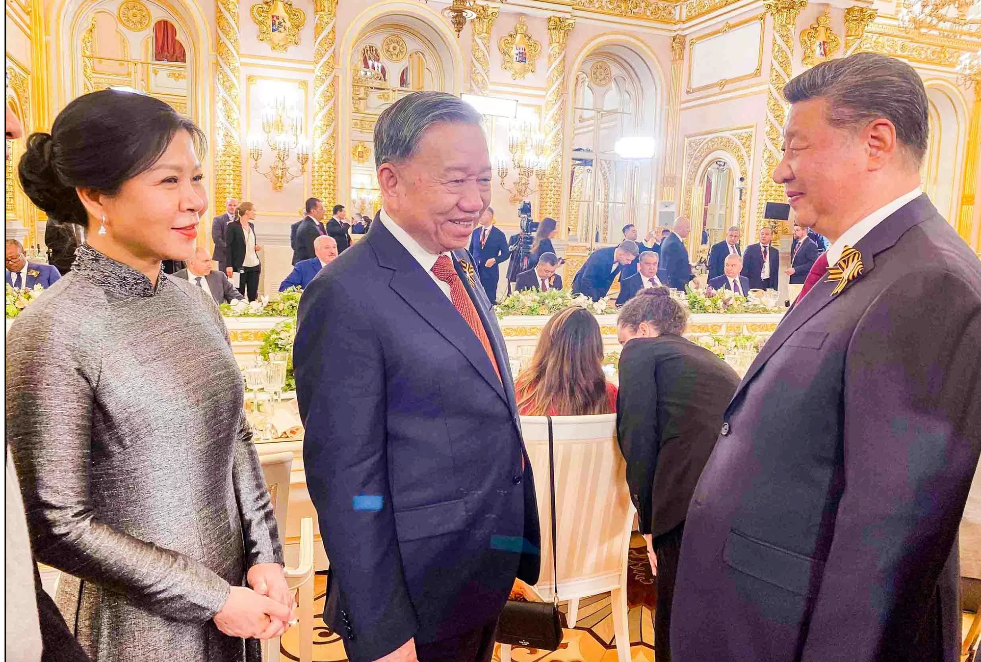 Tổng B&iacute; thư T&ocirc; L&acirc;m tiếp x&uacute;c song phương l&atilde;nh đạo cấp cao nhiều nước- Ảnh 1.