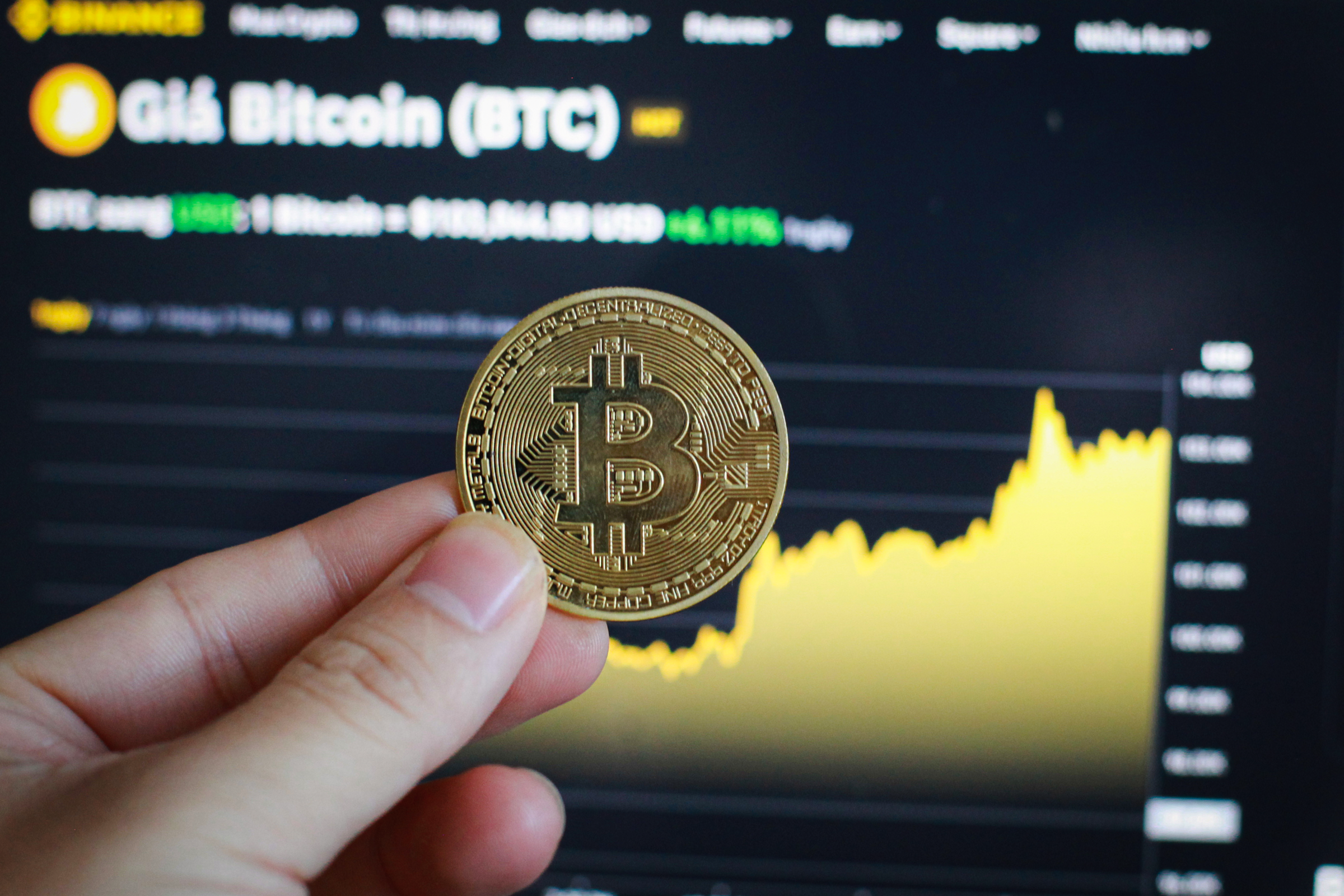 Giá Bitcoin bất ngờ vượt mốc 100.000 USD - Ảnh 1.