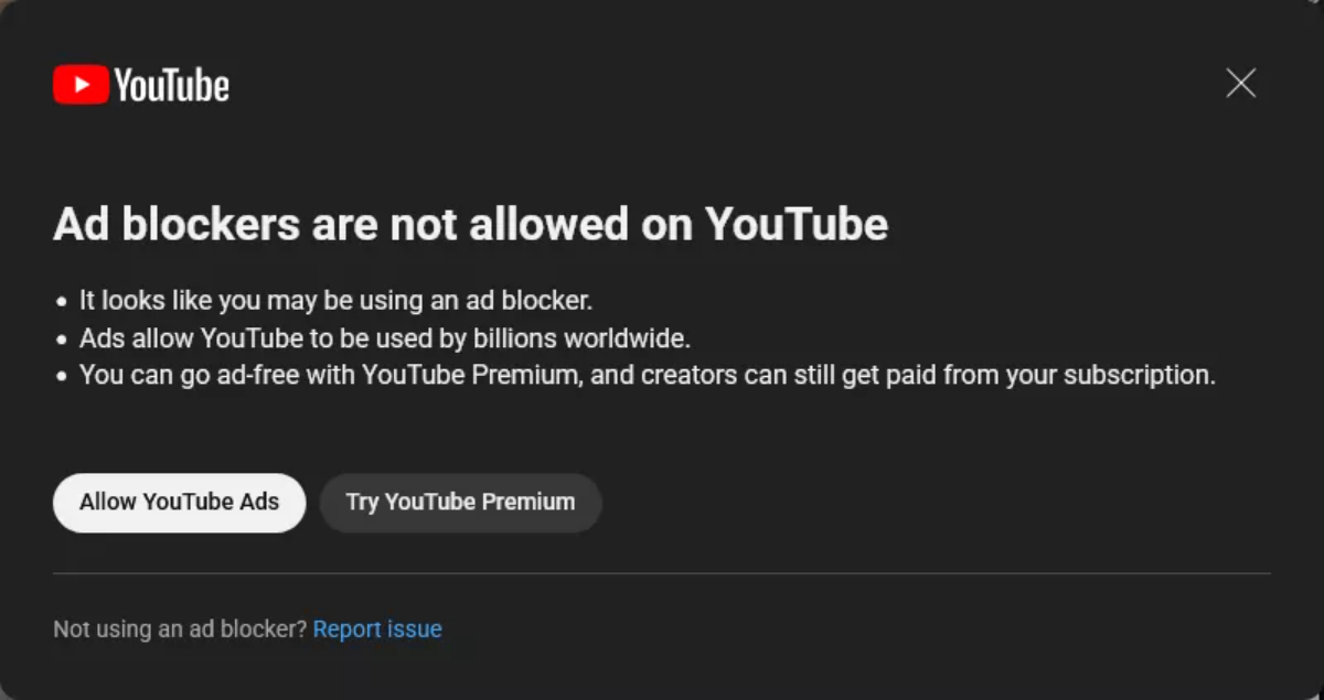 YouTube lại gây khó người xem video chùa - Ảnh 1.