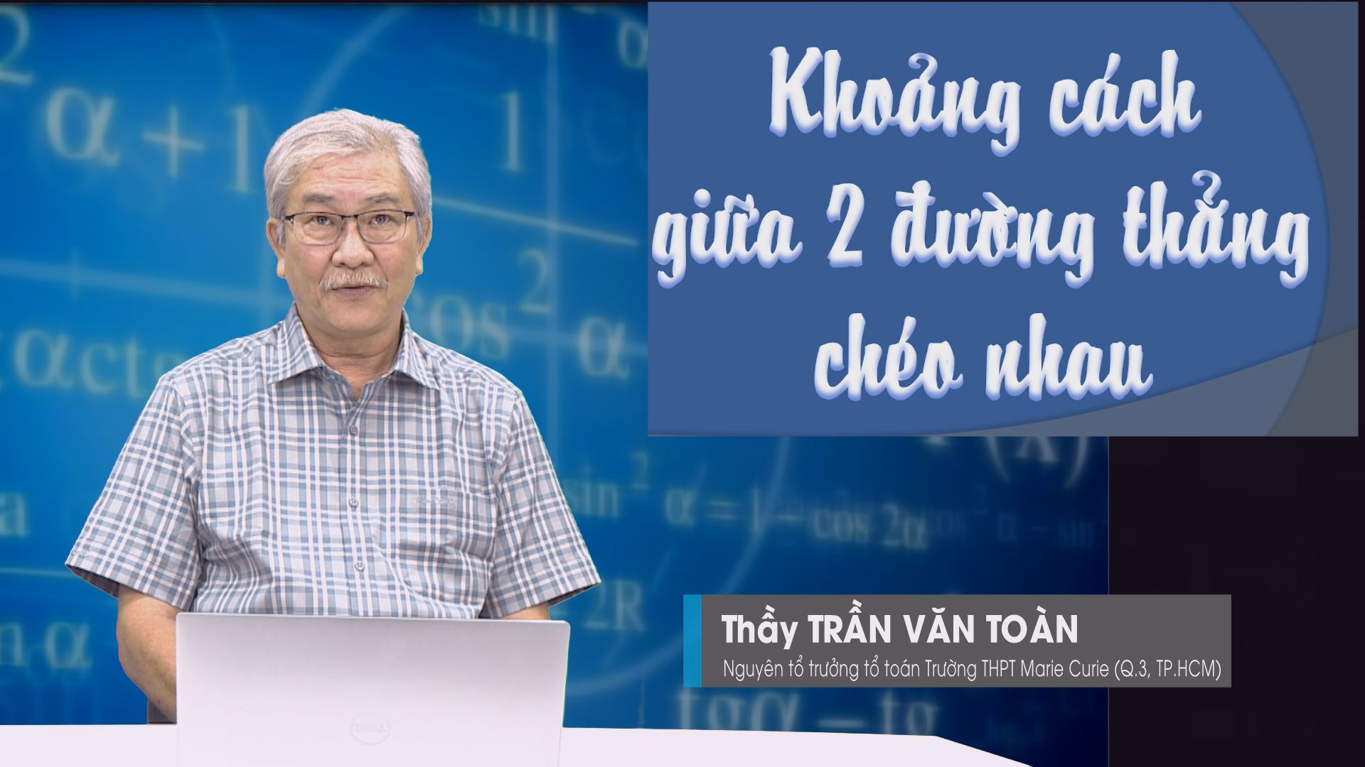 BÍ QUYẾT ÔN THI THPT 2025 | Môn toán | Chuyên đề 10 | Khoảng cách giữa 2 đường thẳng chéo nhau BÍ QUYẾT ÔN THI THPT 2025 | Môn toán | Chuyên đề 10 | Khoảng cách giữa 2 đường thẳng chéo nhau
