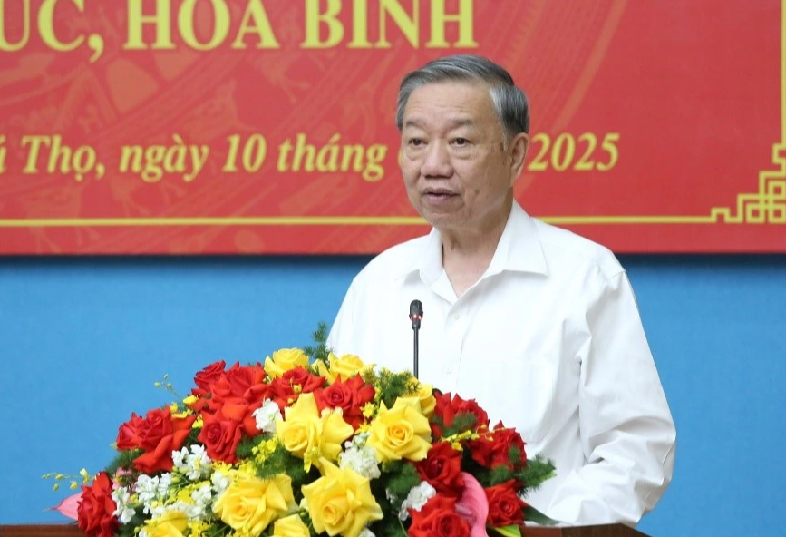 Tổng Bí thư: Hợp nhất Phú Thọ, Vĩnh Phúc và Hòa Bình là 'bước ngoặt chiến lược' - Ảnh 2.