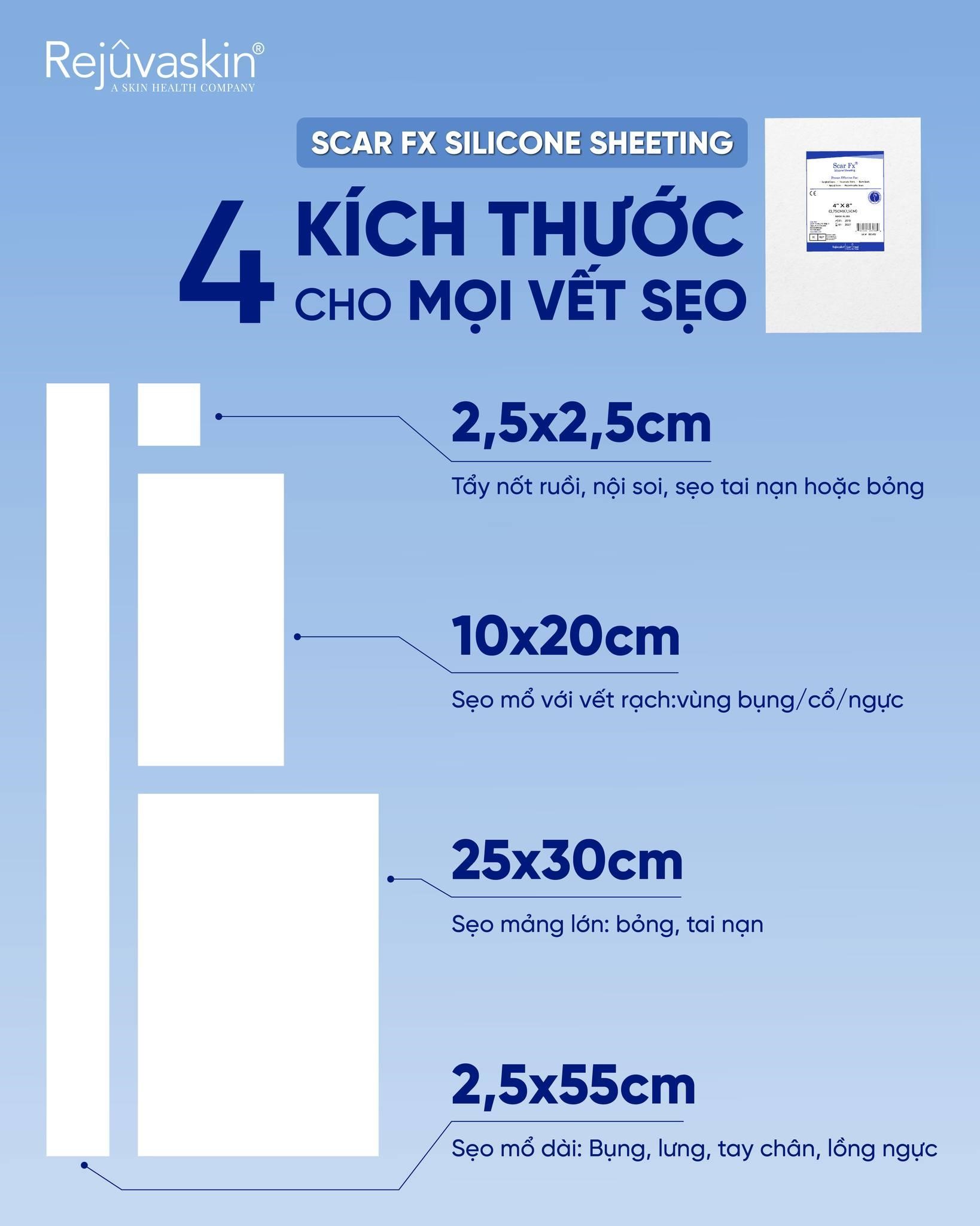 Scar FX Silicone Sheeting: Bí quyết làm mờ sẹo với cơ chế khoa học