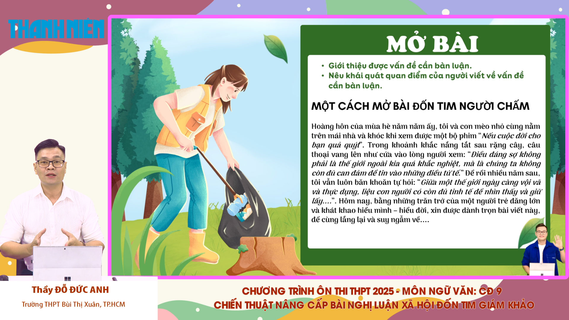 BÍ QUYẾT ÔN THI THPT 2025 | Môn ngữ văn | Chuyên đề 9 | Chiến thuật nâng cấp bài nghị luận xã hội đốn tim giám khảo BÍ QUYẾT ÔN THI THPT 2025 | Môn ngữ văn | Chuyên đề 9 | Chiến thuật nâng cấp bài nghị luận xã hội đốn tim giám khảo