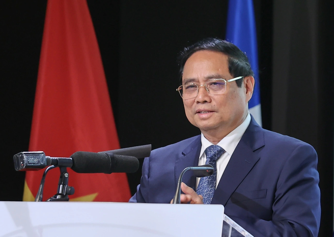 Thủ tướng Phạm Minh Chính đề nghị doanh nghiệp Việt – Pháp đẩy mạnh hợp tác Thủ tướng Phạm Minh Chính đề nghị doanh nghiệp Việt – Pháp đẩy mạnh hợp tác