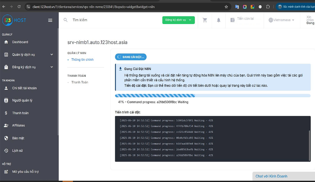 123HOST ra mắt VPS n8n - 1 click install - Ảnh 2.