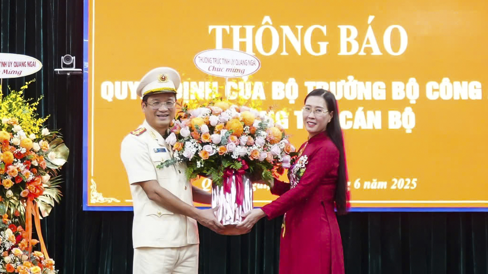 Đại tá Hồ Song Ân làm Giám đốc Công an tỉnh Quảng Ngãi - Ảnh 1.