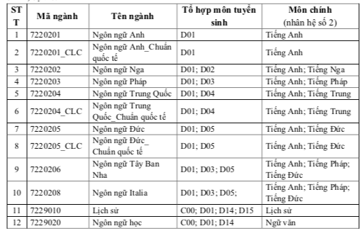 Trường ĐH Khoa học xã hội và nhân văn TP.HCM bổ sung tổ hợp môn xét tuyển - Ảnh 6.