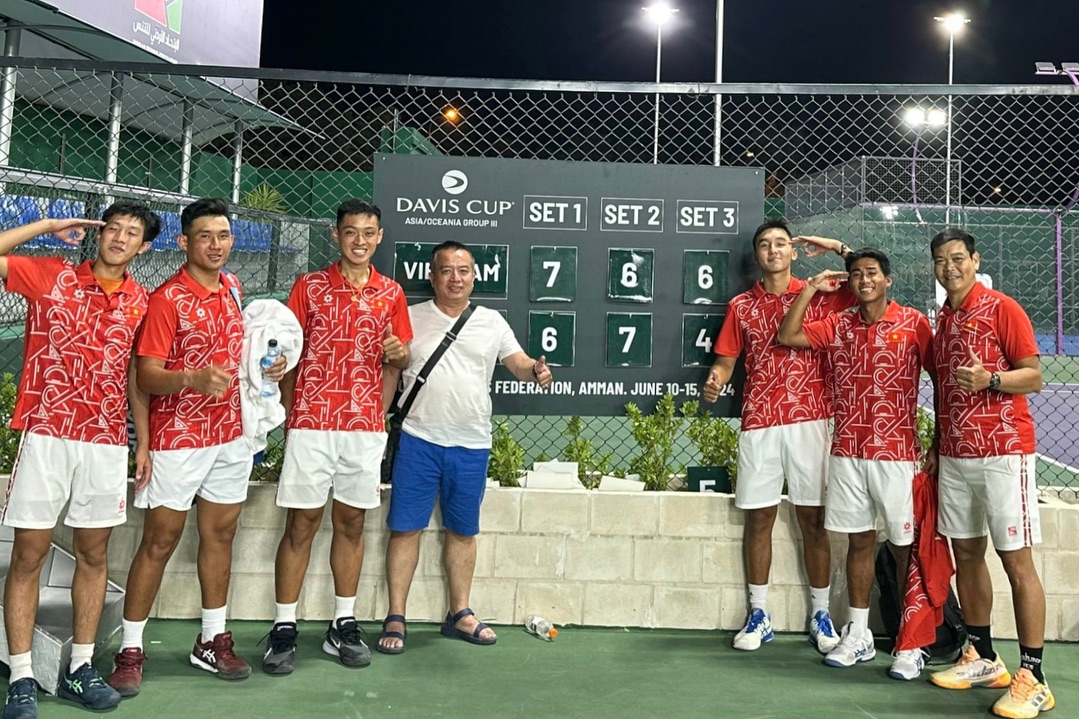 تحديد 3 لاعبين تنس لفريق فيتنام للتنس المشارك في كأس ديفيز - صورة 2. Xác định 3 tay vợt vào đội tuyển quần vợt Việt Nam dự Davis Cup- Ảnh 2.