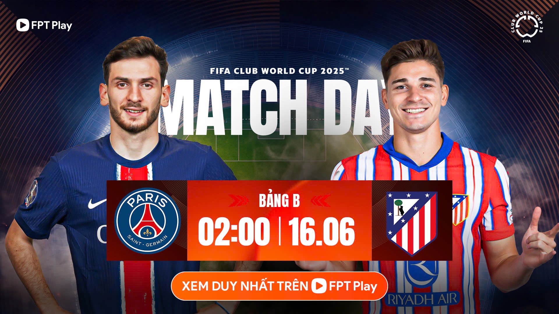 Đại chiến châu Âu đầu tiên tại FIFA Club World Cup 2025: Cực hấp dẫn!
- Ảnh 4. Đại chiến châu Âu đầu tiên tại FIFA Club World Cup 2025: Cực hấp dẫn!
- Ảnh 4.