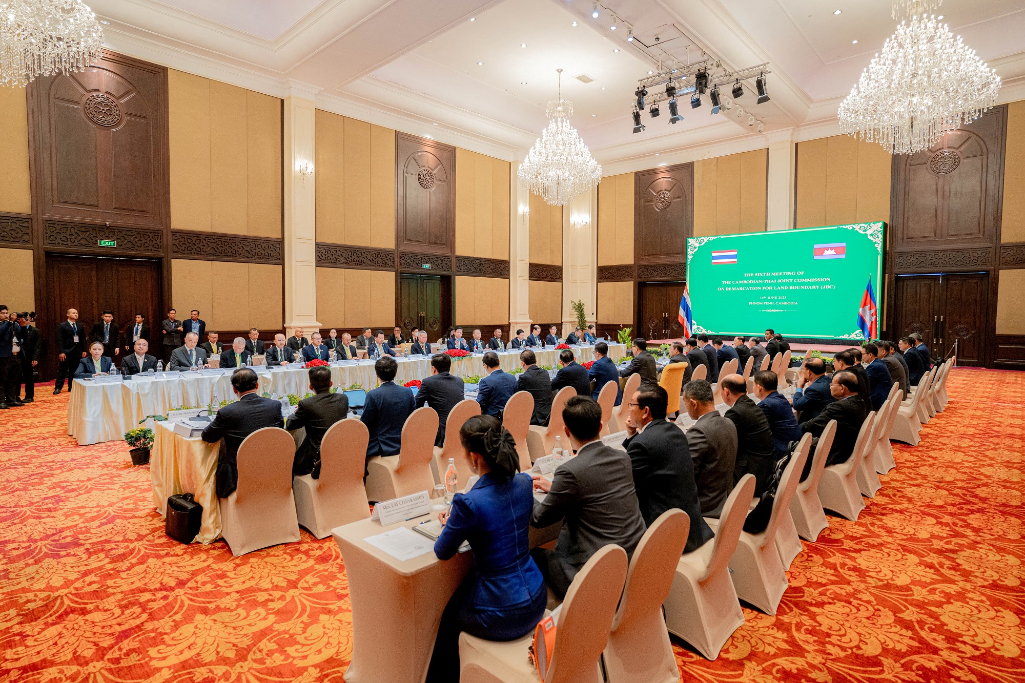Campuchia công bố kết quả họp với Thái Lan Campuchia công bố kết quả họp với Thái Lan