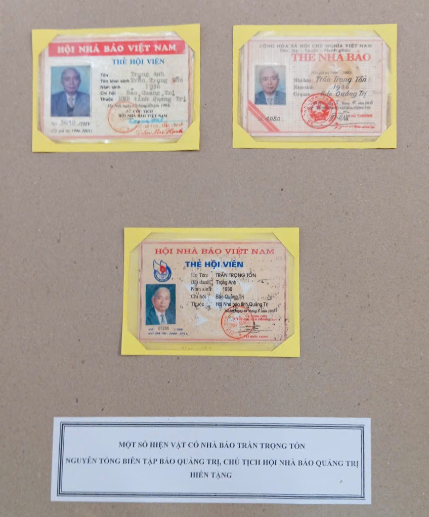 Kỷ vật của Tổng biên tập báo Quảng Trị đầu tiên - Ảnh 6.