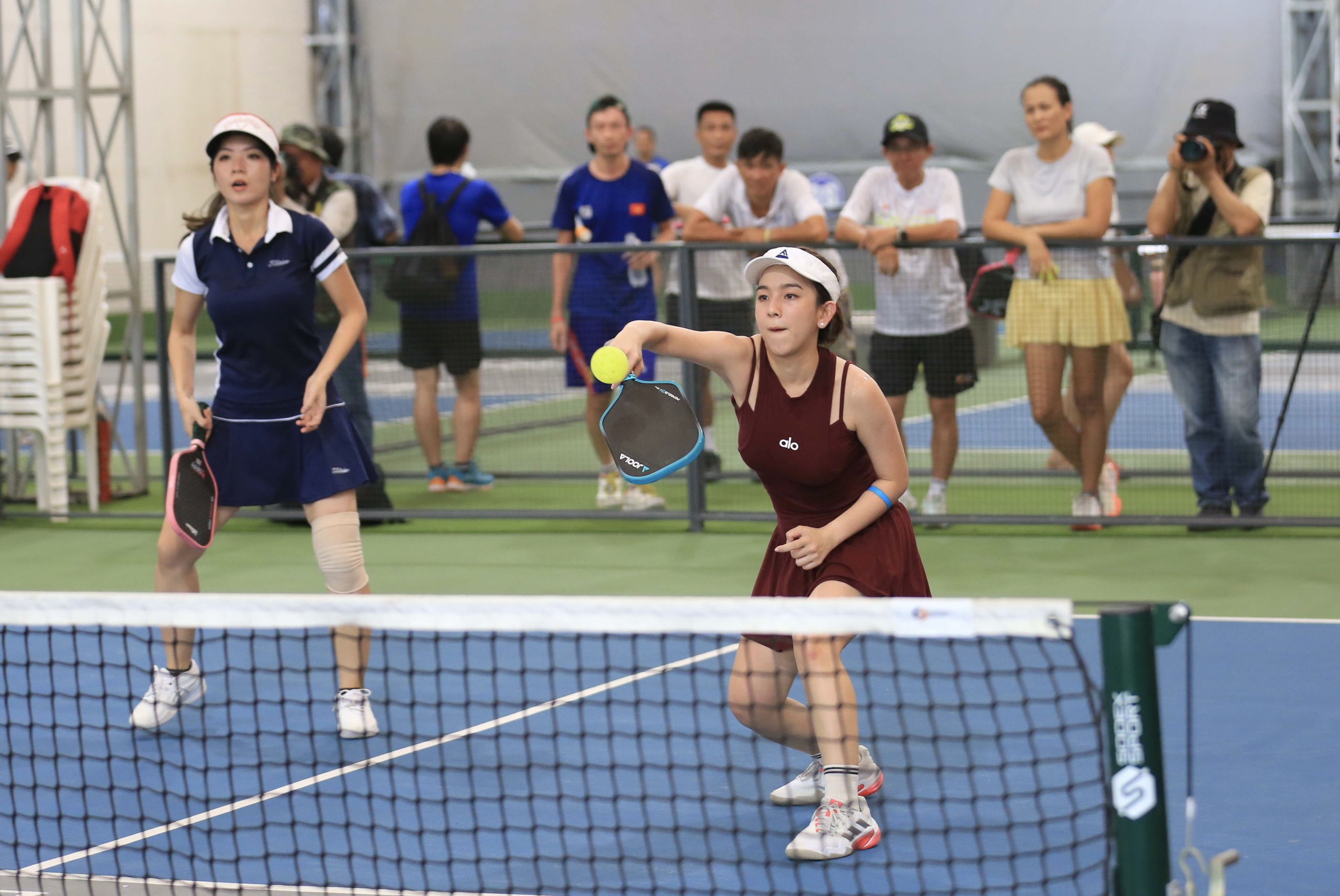 Tranh tài hấp dẫn tại giải pickleball 'Hội thao những người làm báo TP.HCM'- Ảnh 2. Tranh tài hấp dẫn tại giải pickleball 'Hội thao những người làm báo TP.HCM'- Ảnh 2.