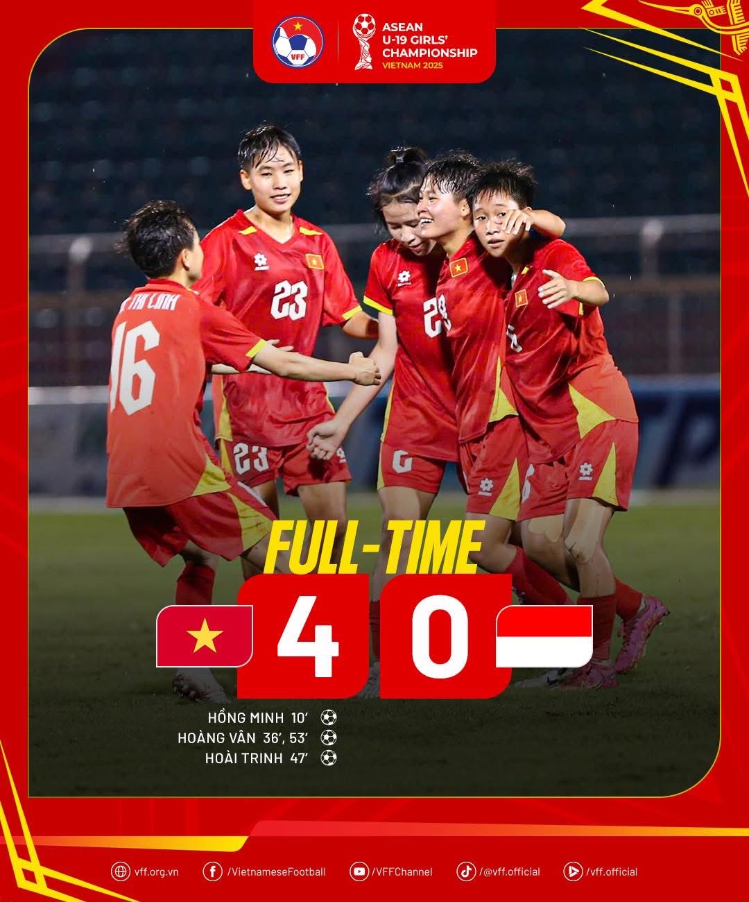 Lịch thi đấu U.19 nữ Việt Nam và Thái Lan: Tranh chức vô địch Đông Nam Á - Ảnh 1. Lịch thi đấu U.19 nữ Việt Nam và Thái Lan: Tranh chức vô địch Đông Nam Á - Ảnh 1.