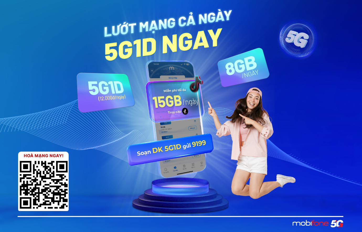 Bùng nổ 5G mỗi ngày - Trải nghiệm siêu tốc chỉ với 12.000 đồng từ MobiFone - Ảnh 1.