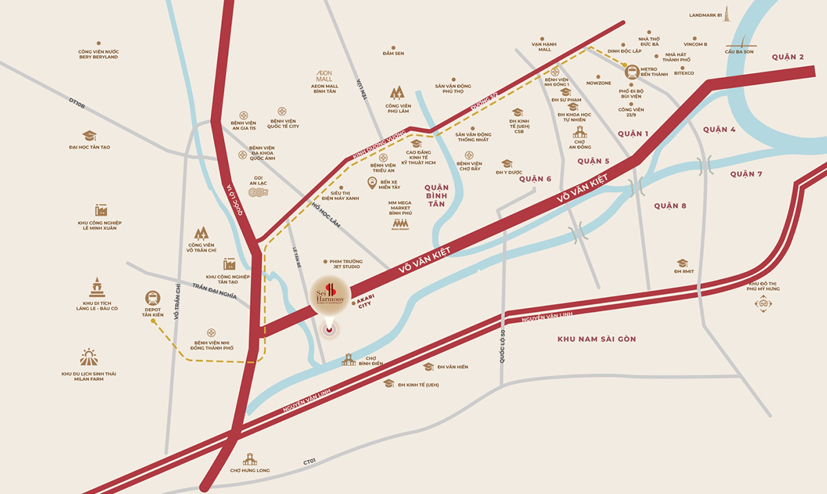 Đòn bẩy hạ tầng gia tăng giá trị cho khu dân cư Sei Harmony- Ảnh 1.