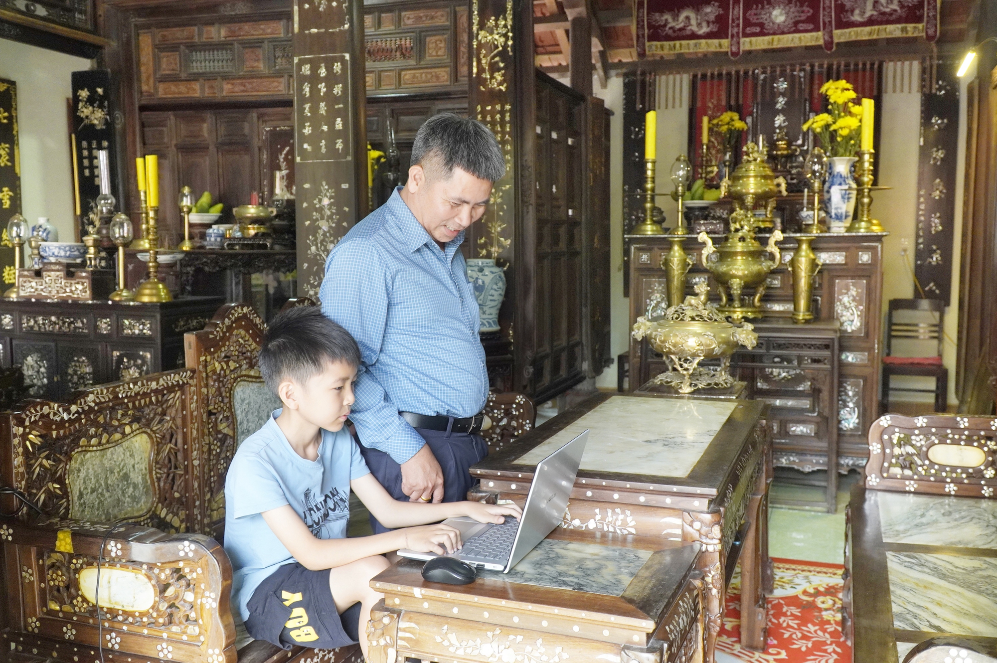 Nhà xưa trong lòng phố- Ảnh 3. Nhà xưa trong lòng phố- Ảnh 3.