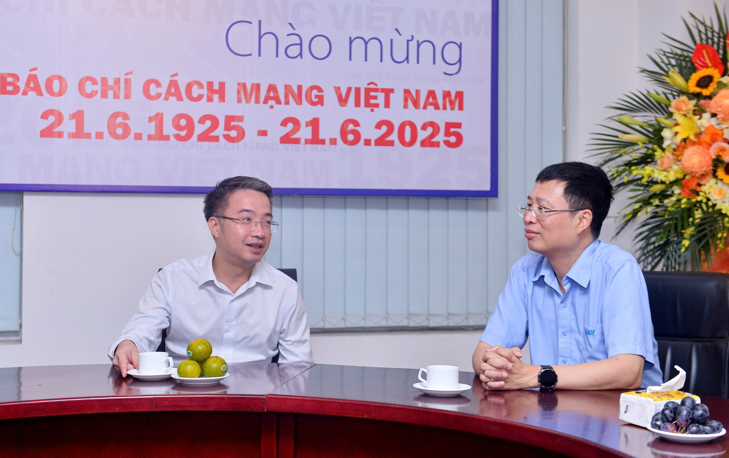 Bí thư T.Ư Đoàn Nguyễn Tường Lâm chúc mừng Báo Thanh Niên - Ảnh 3.