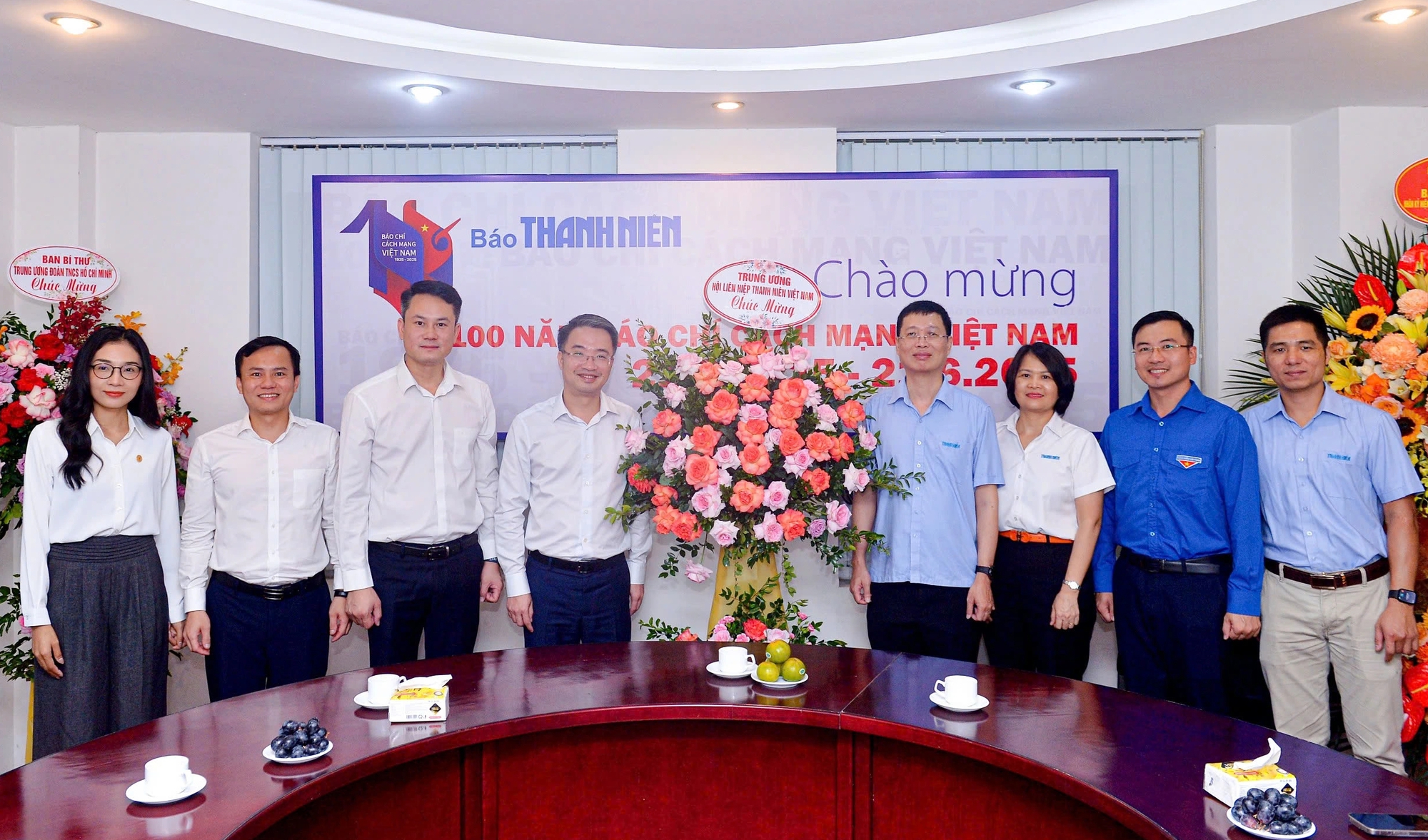 Bí thư T.Ư Đoàn Nguyễn Tường Lâm chúc mừng Báo Thanh Niên - Ảnh 2.