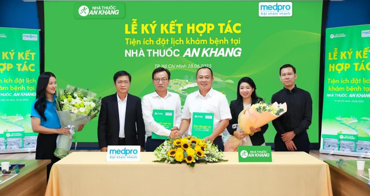 An Khang hợp tác Medpro mở rộng tiện ích đặt lịch khám: bước tiến vì cộng đồng- Ảnh 1. An Khang hợp tác Medpro mở rộng tiện ích đặt lịch khám: bước tiến vì cộng đồng- Ảnh 1.