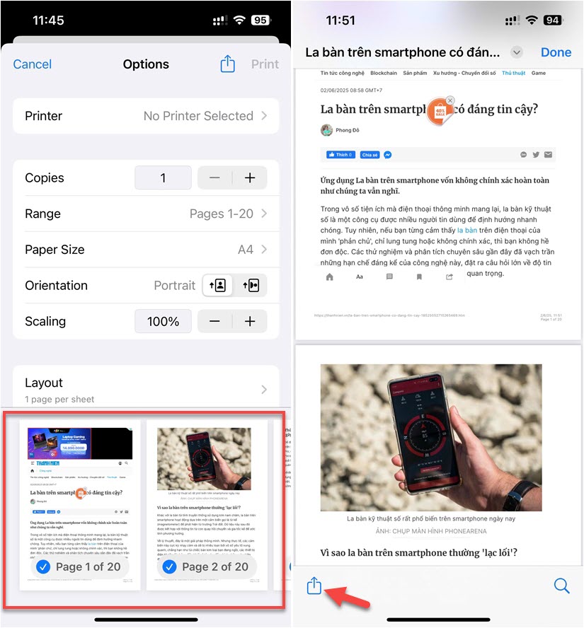 Tính năng ẩn trên iPhone có thể biến mọi thứ thành file PDF - Ảnh 4.