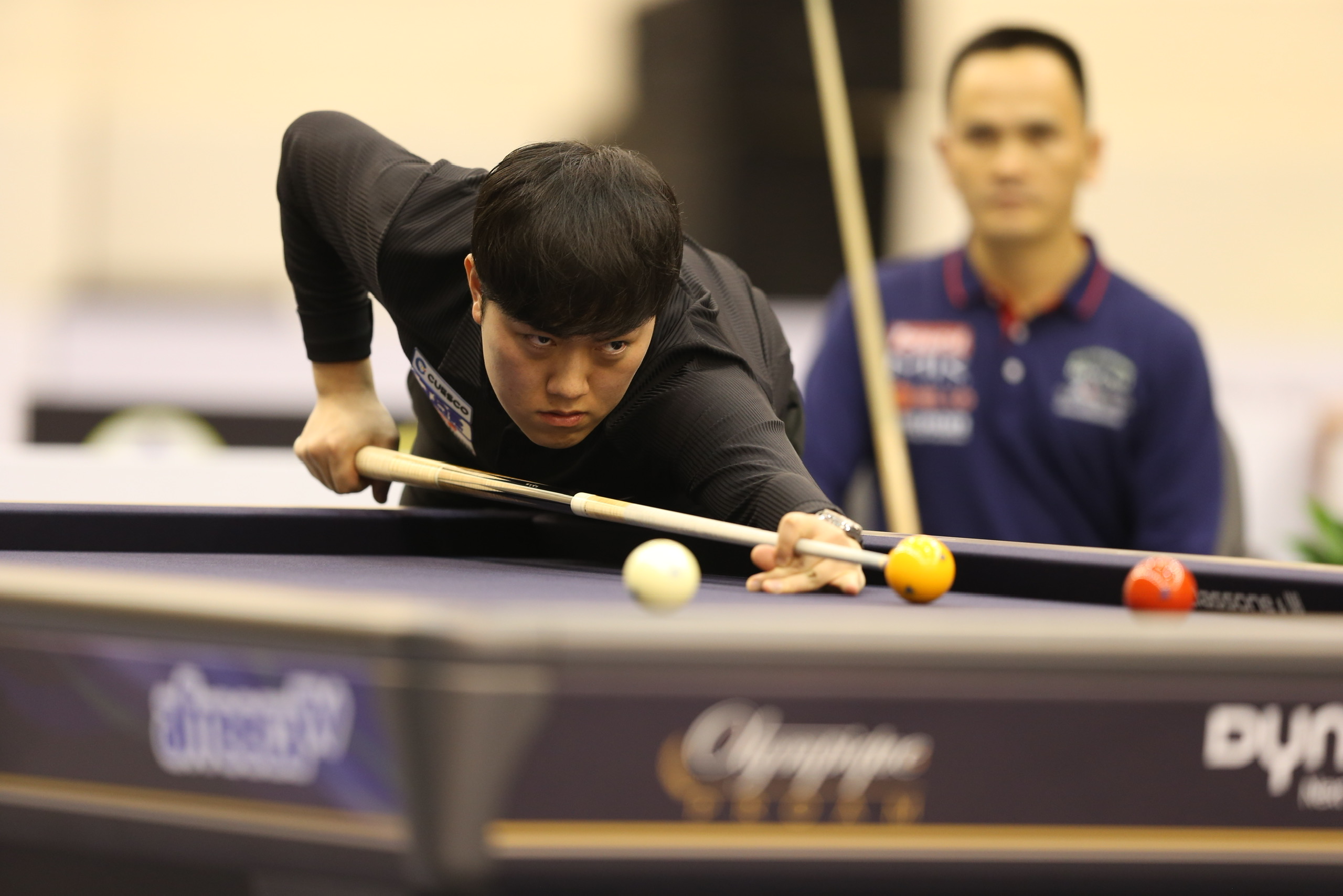 Biliar: Tanpa diduga meninggalkan UMB, Tran Duc Minh kalah dari mantan juara dunia di PBA - Foto 2. Billiards: Bất ngờ rời UMB, Trần Đức Minh thua cựu vô địch thế giới tại PBA- Ảnh 2.