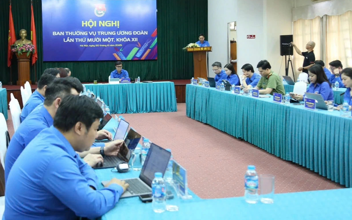 Khai mạc Hội nghị Ban thường vụ T.Ư Đoàn lần thứ 11 - Ảnh 2.