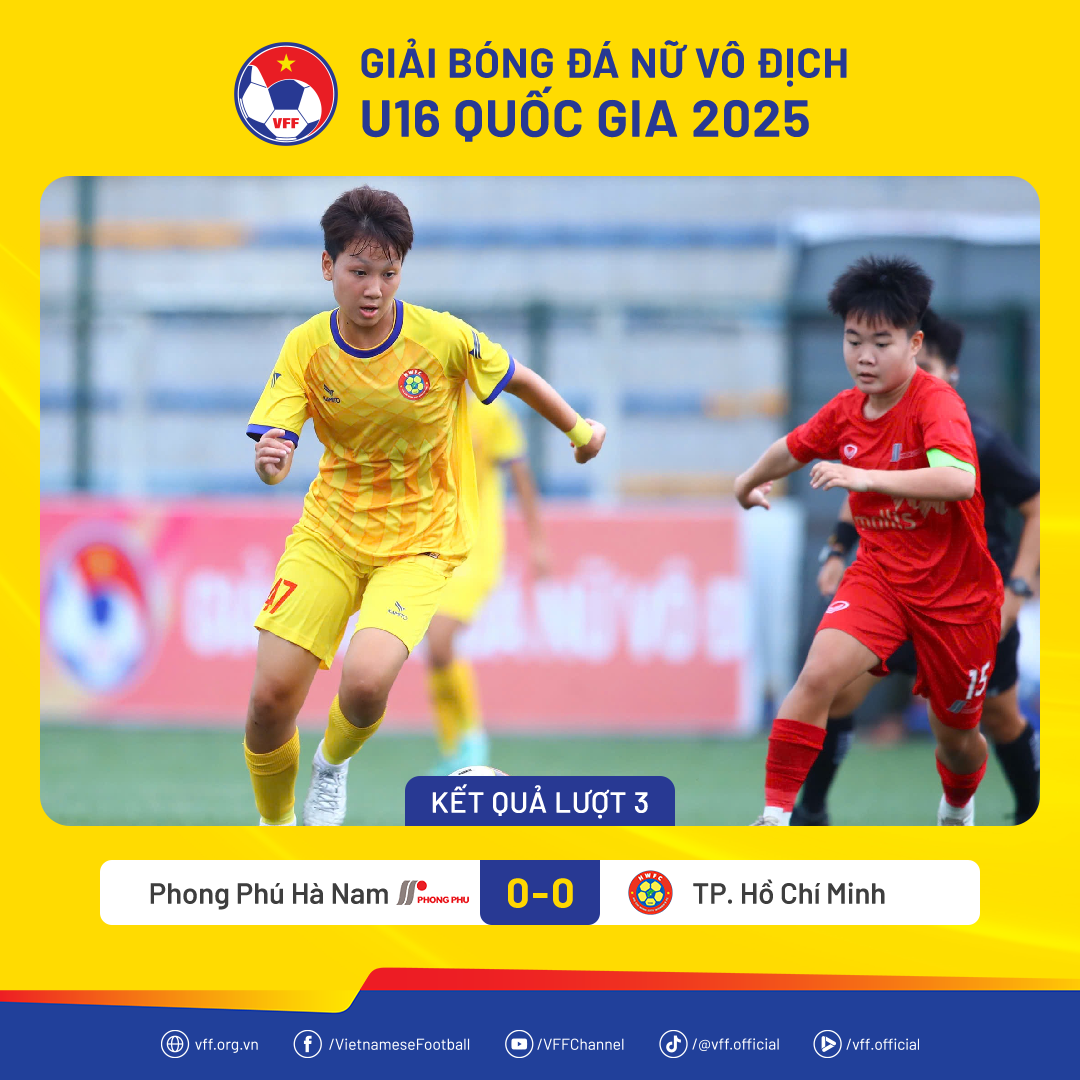 Δυστυχώς, κληρώθηκε ο πρωταθλητής του Εθνικού Πρωταθλήματος U.16 - Φωτογραφία 3. Ứng viên vô địch giải U.16 quốc gia bị cầm hòa đáng tiếc
- Ảnh 3.