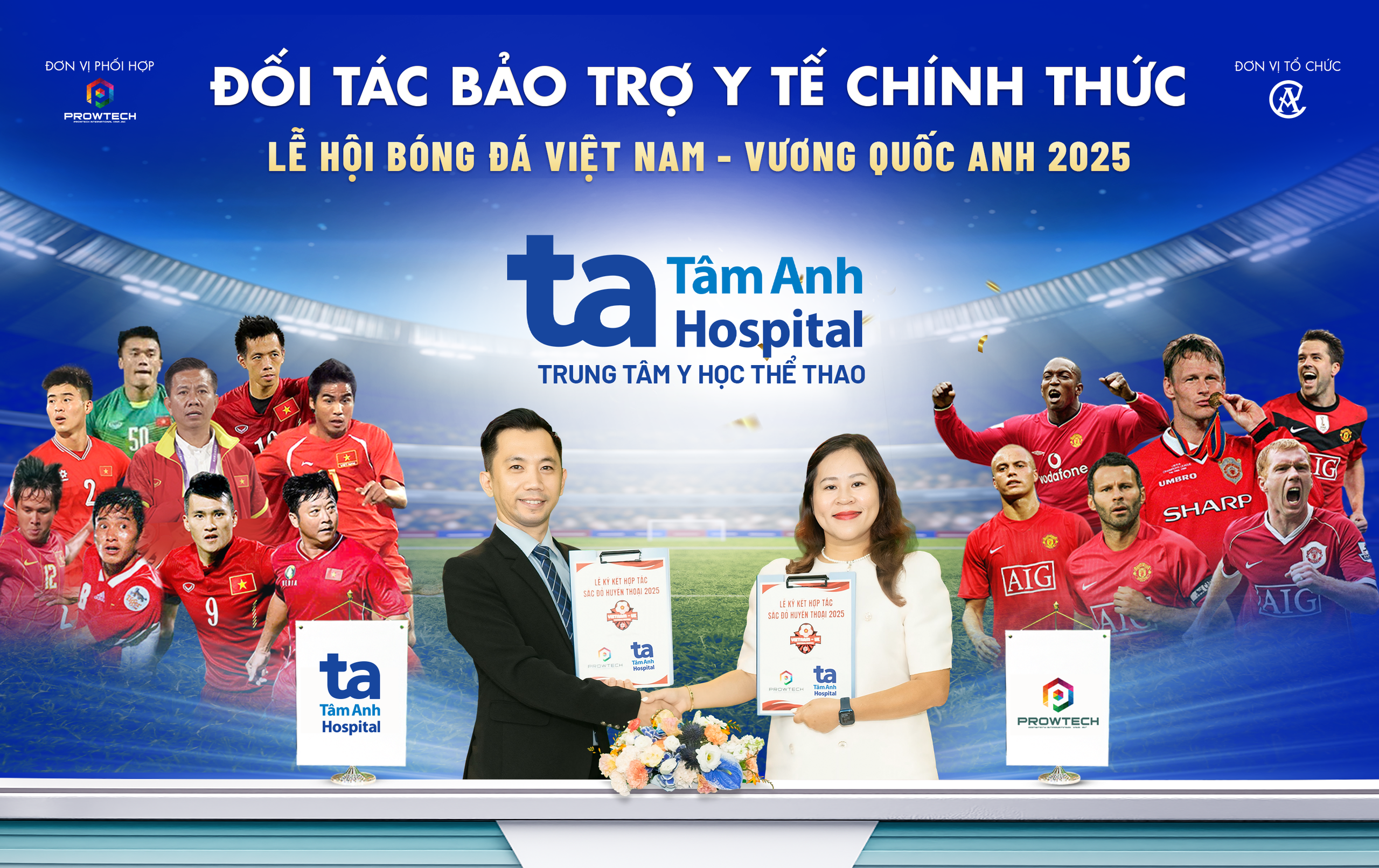 6 lendas do  6 huyền thoại 'Quỷ Đỏ' đến Việt Nam được Bệnh viện Tâm Anh chăm sóc sức khỏe- Ảnh 1.