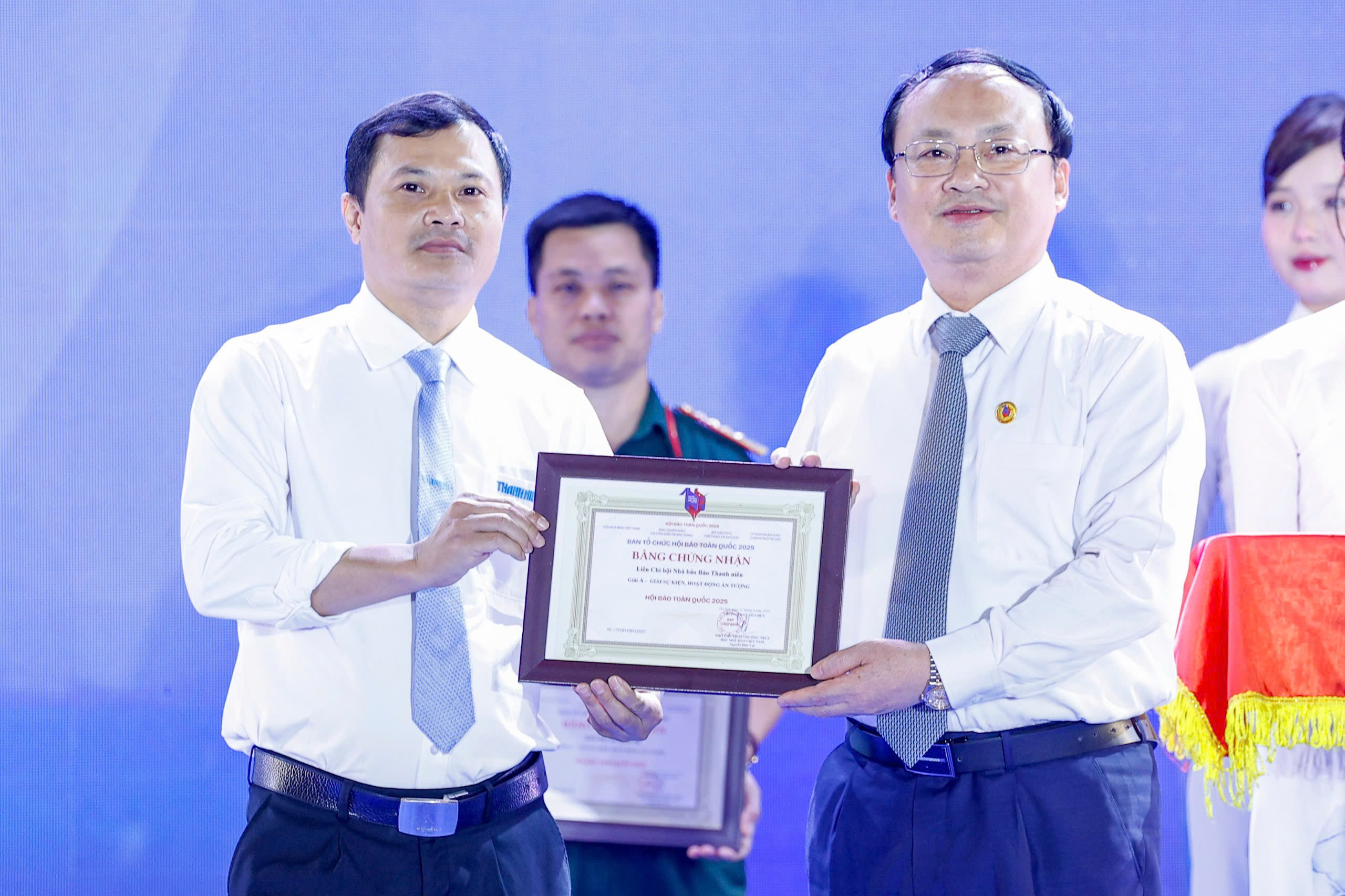Báo Thanh Niên đoạt giải A sự kiện, hoạt động ấn tượng Hội Báo toàn quốc 2025