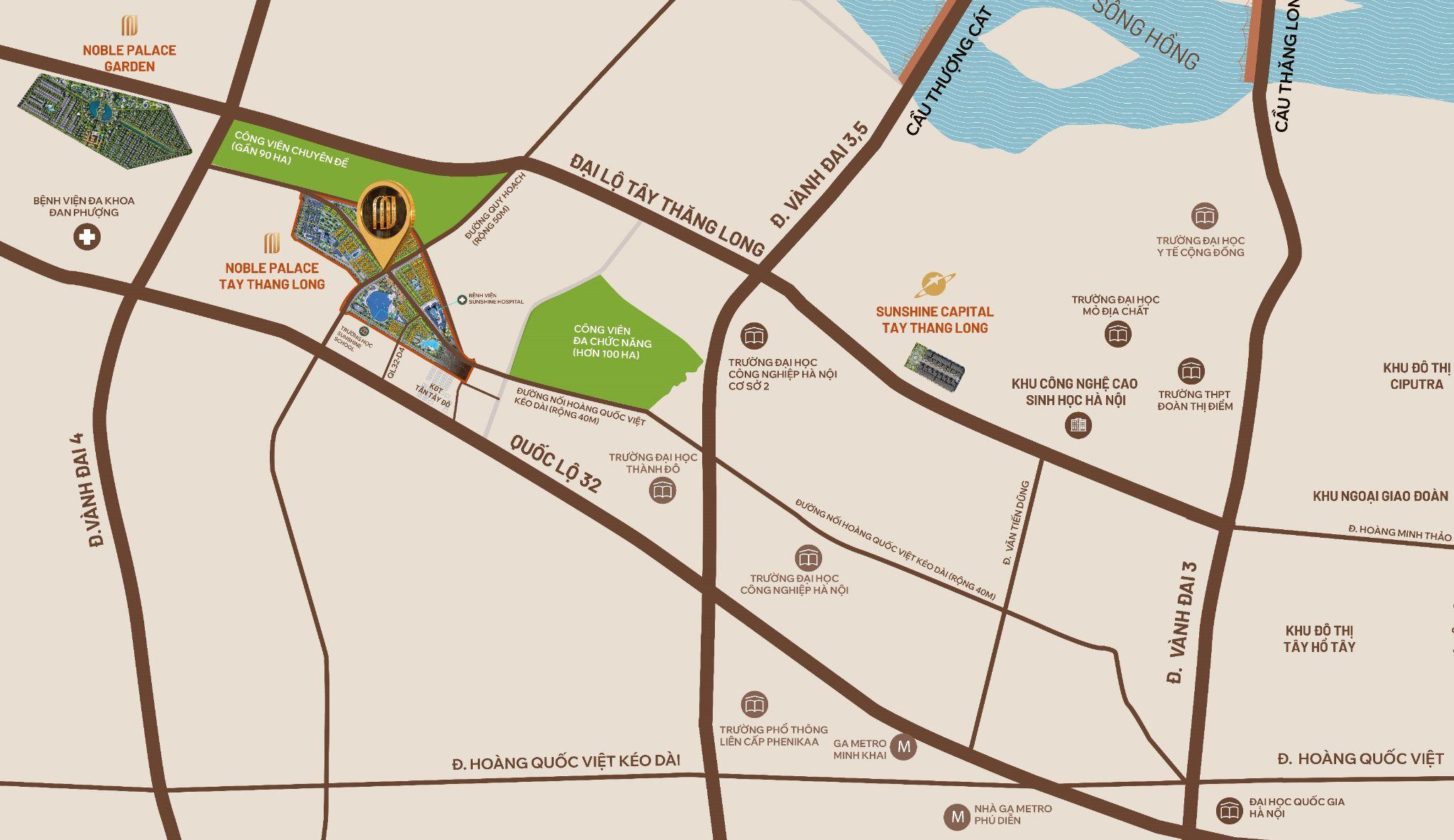 Noble Palace Tay Thang Long hút nhà đầu tư nhờ 8 lợi thế cho người dùng cuối