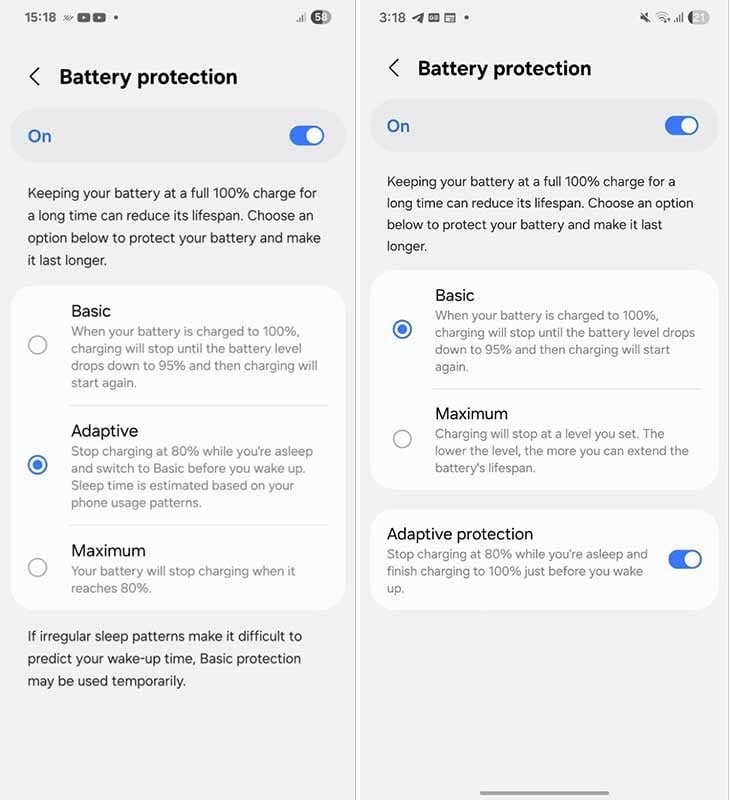 Chế độ bảo vệ pin trên One UI 8 sắp 'thông minh' hơn - Ảnh 1.