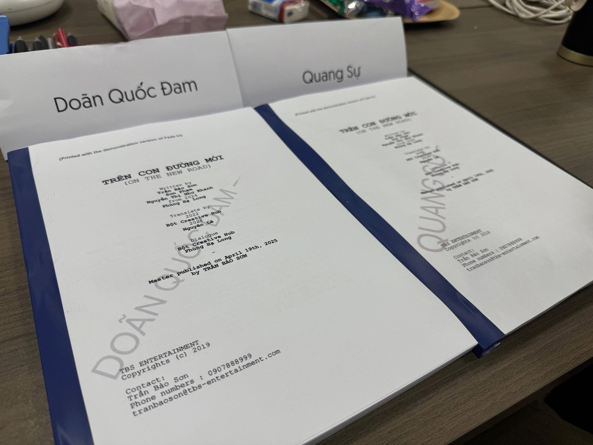 Doãn Quốc Đam trở lại với hình ảnh mới trong phim điện ảnh trên con đường mới - Ảnh 3.