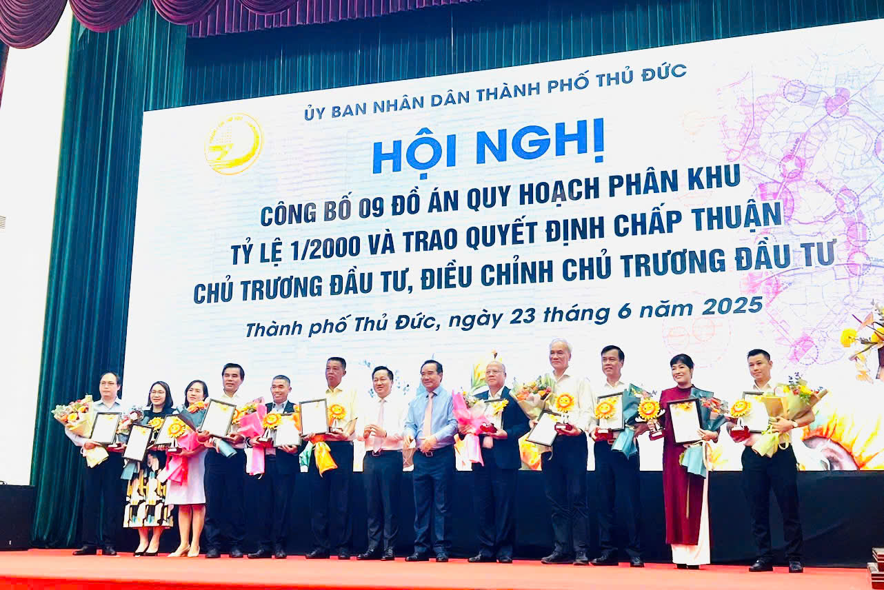 Trước khi giải thể, TP.Thủ Đức công bố 9 đồ án quy hoạch- Ảnh 1. Trước khi giải thể, TP.Thủ Đức công bố 9 đồ án quy hoạch- Ảnh 1.