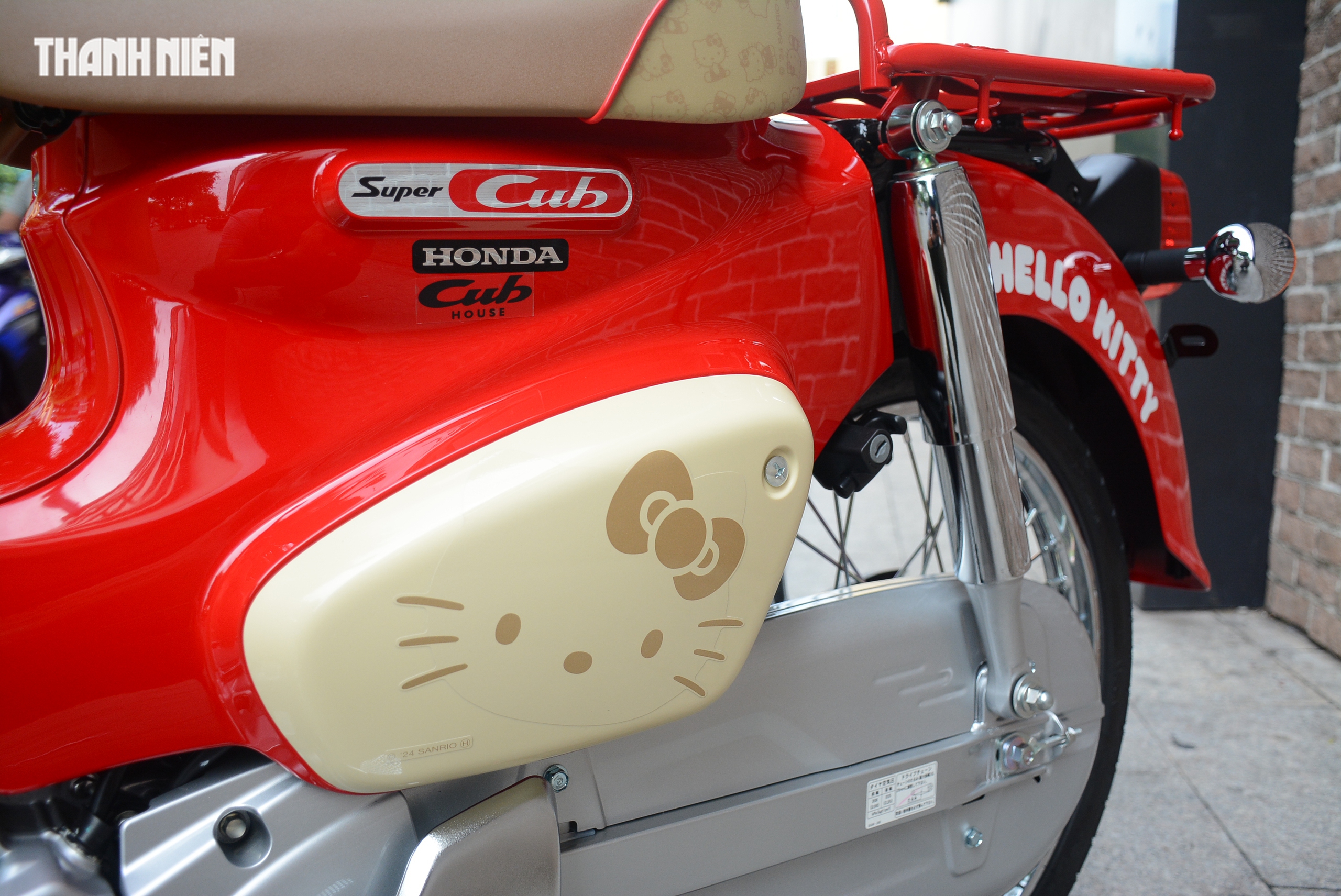 Honda Super Cub Hello Kitty bản giới hạn về Việt Nam, chỉ có khoảng 40 chiếc - Ảnh 2.