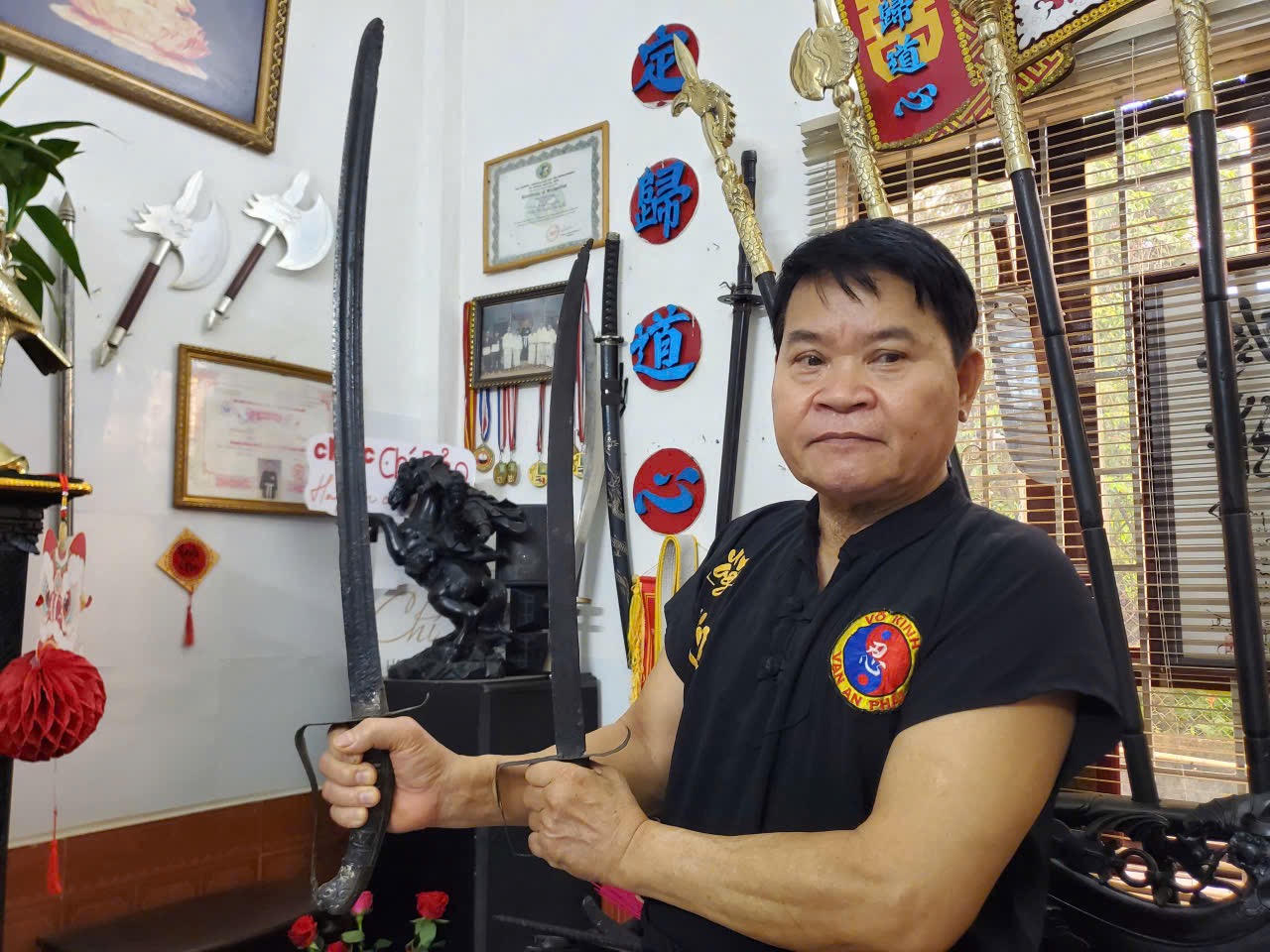 Tinh hoa võ học xứ Huế: 'Cao thủ Đại nội' truyền võ ra công chúng- Ảnh 5. Tinh hoa võ học xứ Huế: 'Cao thủ Đại nội' truyền võ ra công chúng- Ảnh 5.