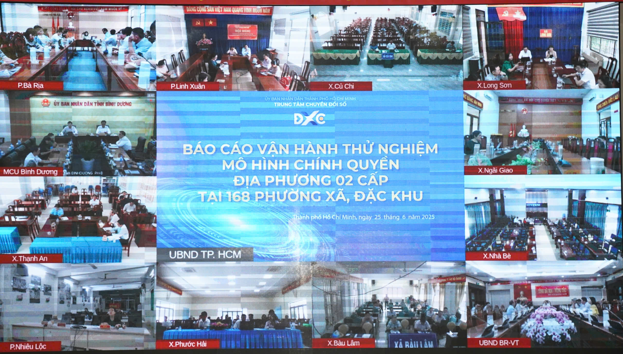 TP.HCM: Điểm mới trong buổi vận hành thử chính quyền 2 cấp lần thứ 3 - Ảnh 2.