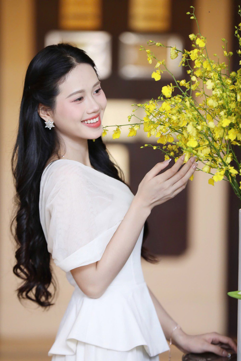 Nhan sắc người đẹp được ví 'bản sao' Đỗ Thị Hà tại Hoa hậu Việt Nam - ảnh 11