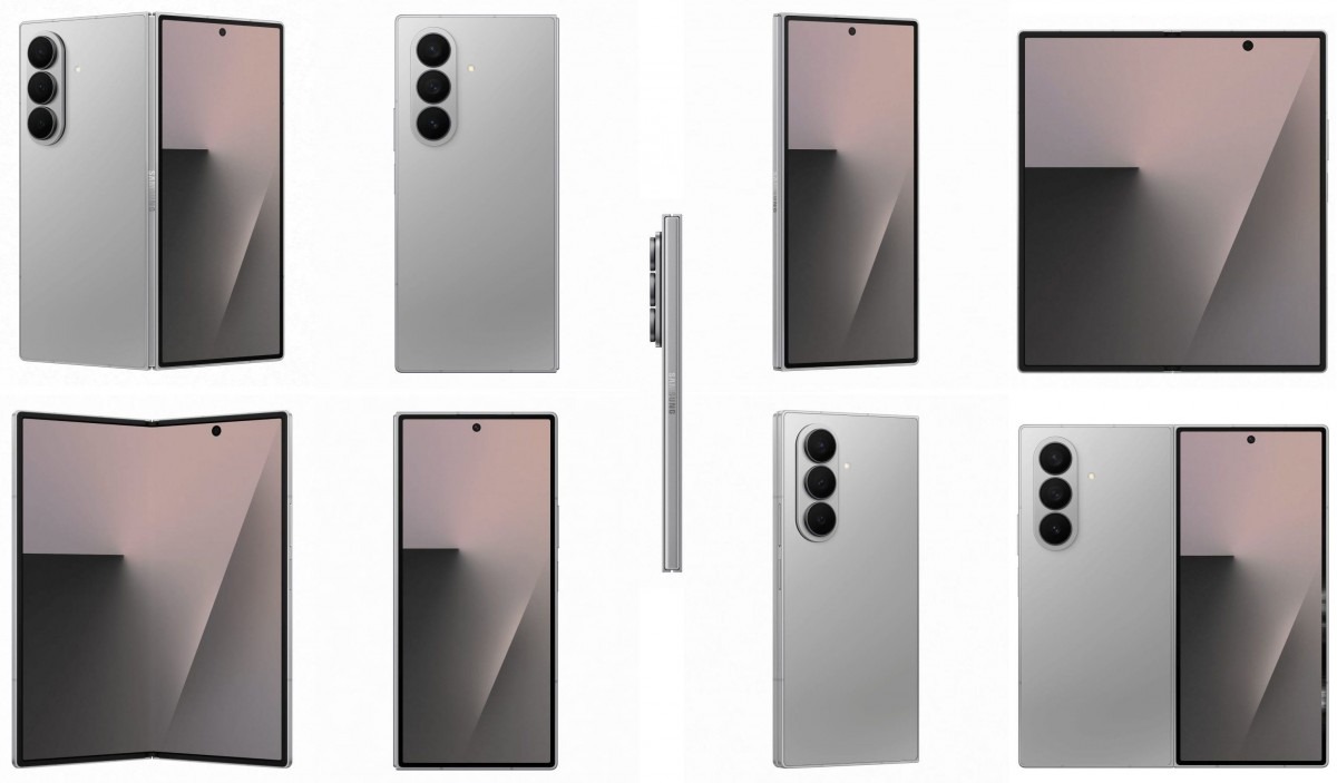 Toàn bộ thiết kế và 3 màu sắc của Galaxy Z Fold7 đã lộ diện - Ảnh 2.