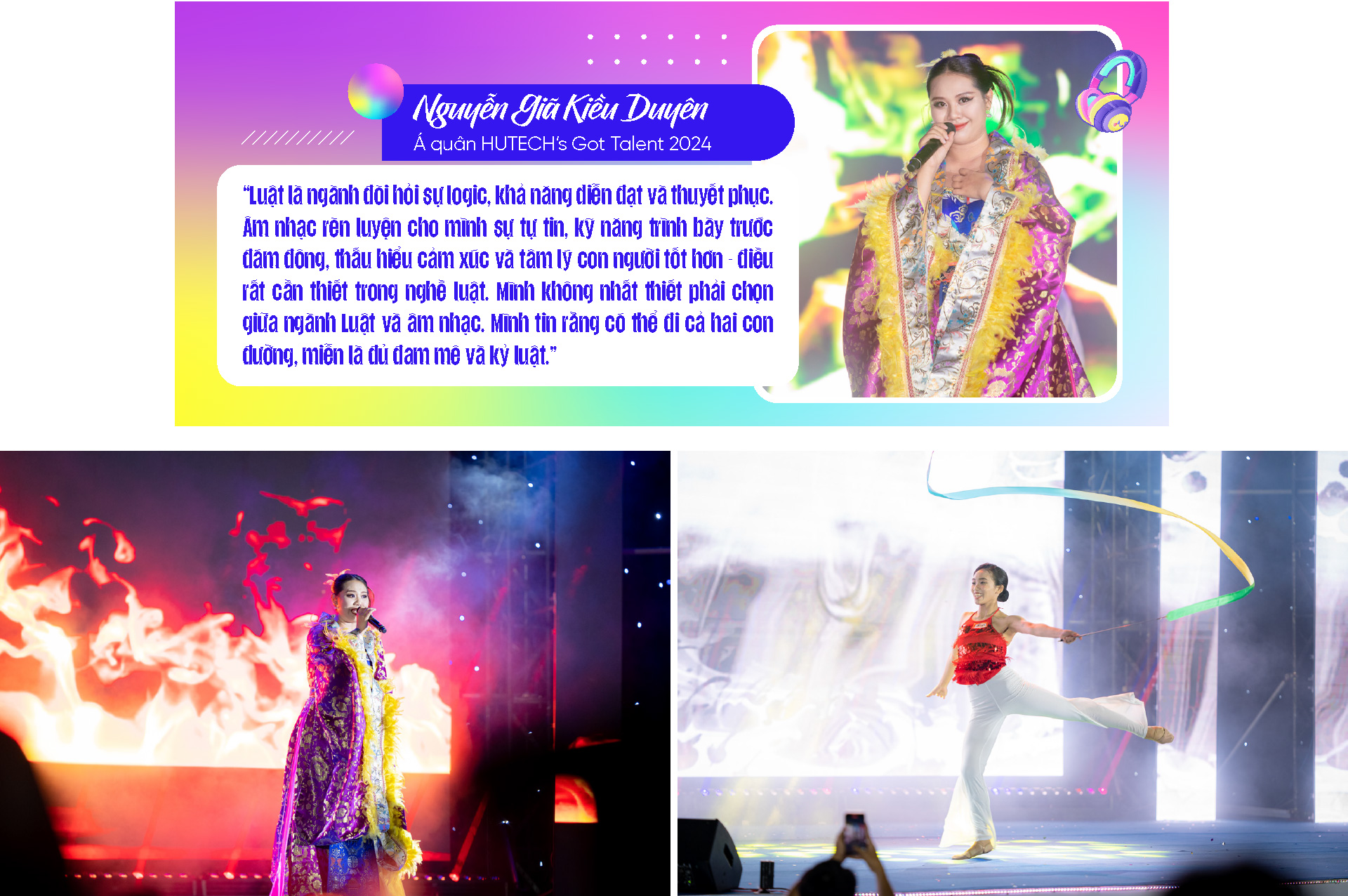 ستارههای بازیگری HUTECH: جایی که استعدادهای دانشجویی در دانشگاه HUTECH میدرخشند - عکس ۶. HUTECH Acting Stars: Nơi tỏa sáng tài năng sinh viên tại đại học HUTECH - Ảnh 6.