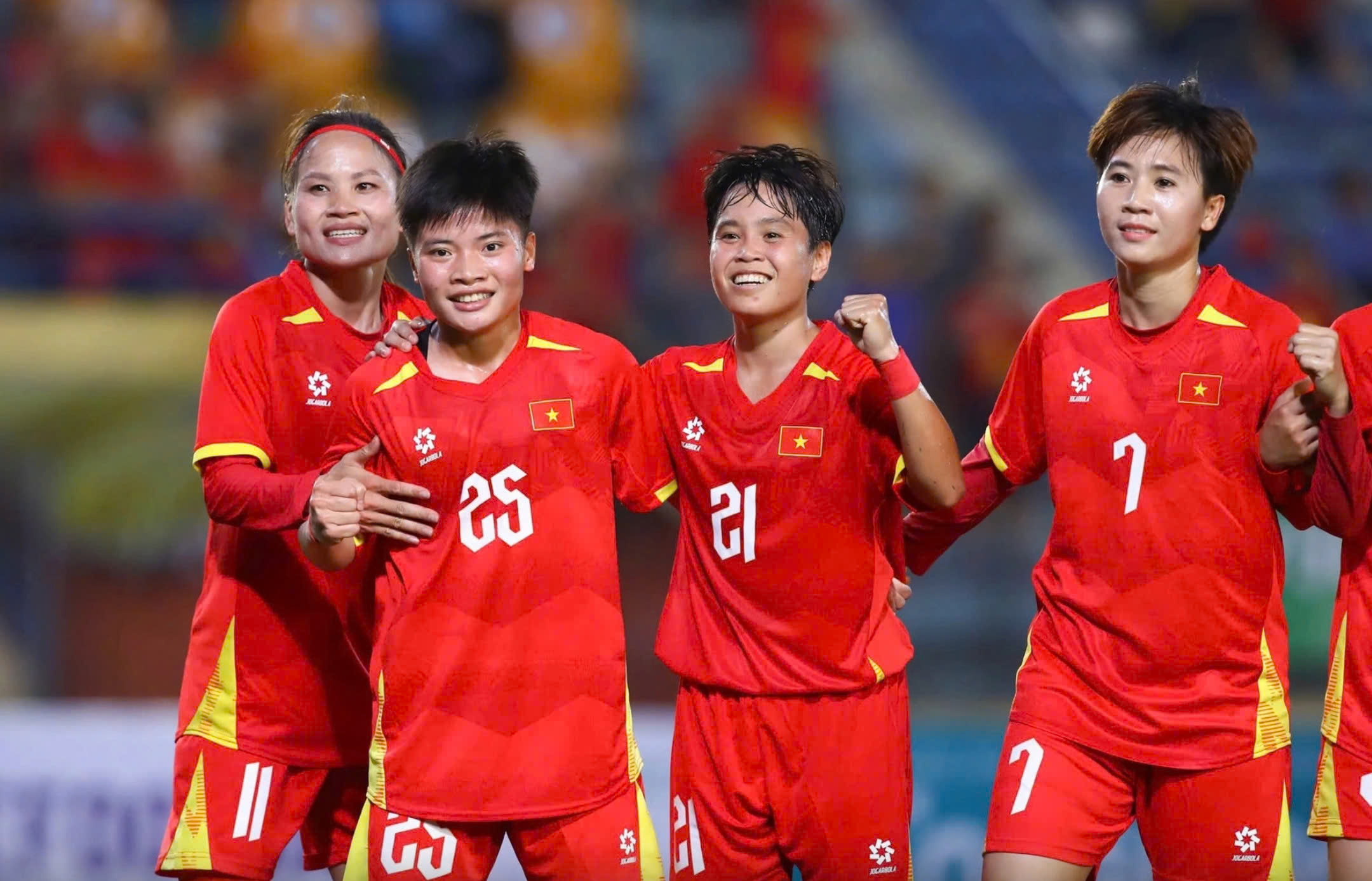 वियतनाम की महिला टीम मालदीव के खिलाफ बड़ी जीत के लिए प्रतिबद्ध: आज इसका प्रसारण किस चैनल और समय पर होगा? - फोटो 2. Đội tuyển nữ Việt Nam quyết thắng đậm Maldives: Phát kênh nào, lúc mấy giờ hôm nay?- Ảnh 2.