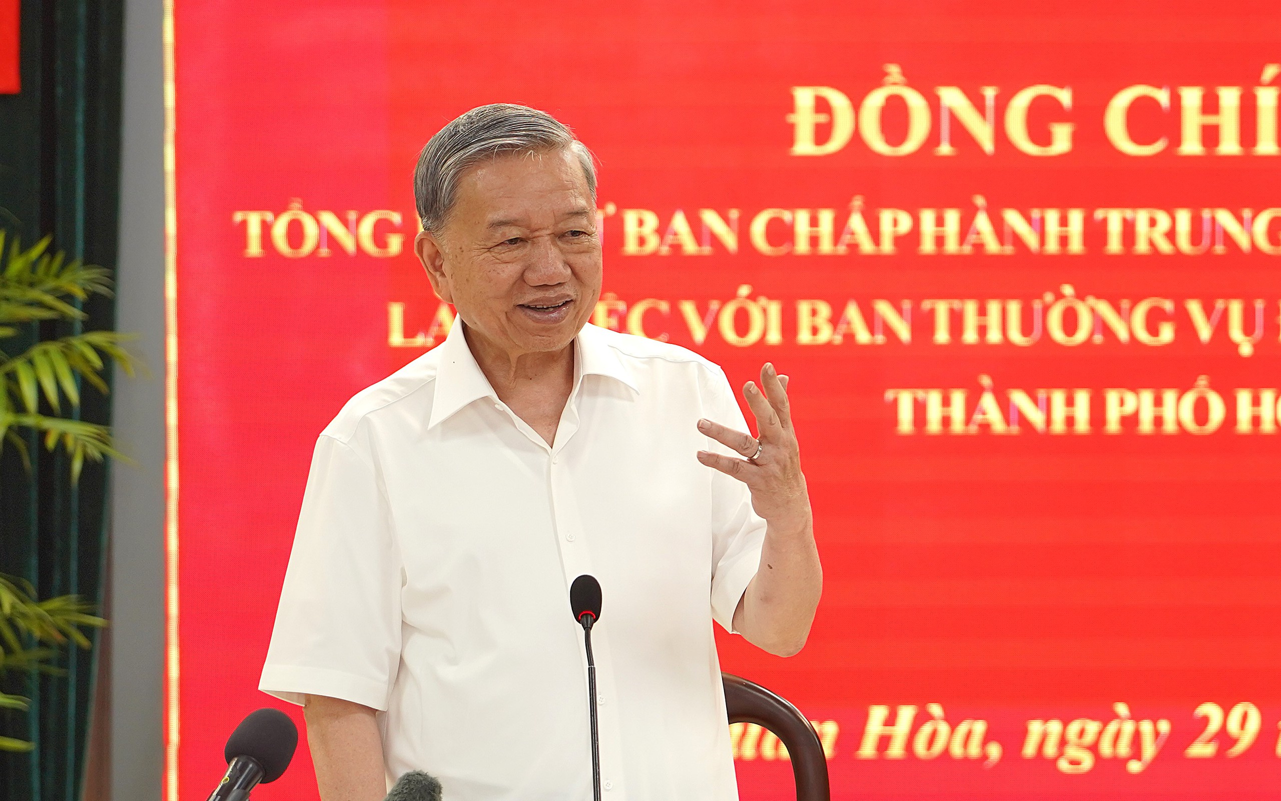 Tổng Bí thư Tô Lâm: Nhân dân rất hào hứng chờ thời khắc ngày 1.7 - Ảnh 1.