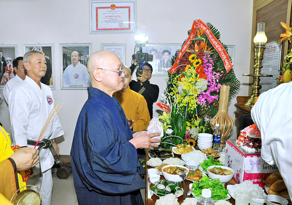 Tinh hoa võ học xứ Huế: Tổ sư Suzucho Karate-Do với tâm nguyện cuối đời- Ảnh 1. Tinh hoa võ học xứ Huế: Tổ sư Suzucho Karate-Do với tâm nguyện cuối đời- Ảnh 1.