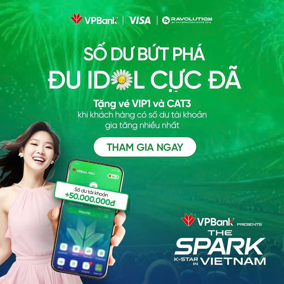 Cháy hết mình cùng G-Dragon - vững tài chính cùng VPBank - Ảnh 3.