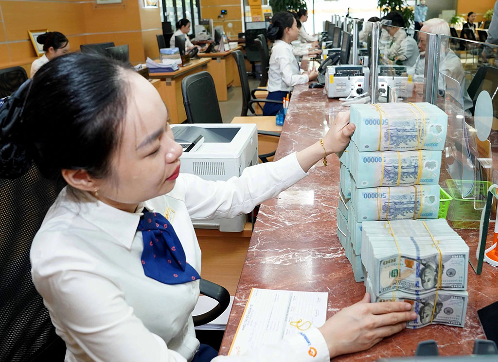 Tín dụng đang tăng trưởng tốt- Ảnh 1. Tín dụng đang tăng trưởng tốt- Ảnh 1.