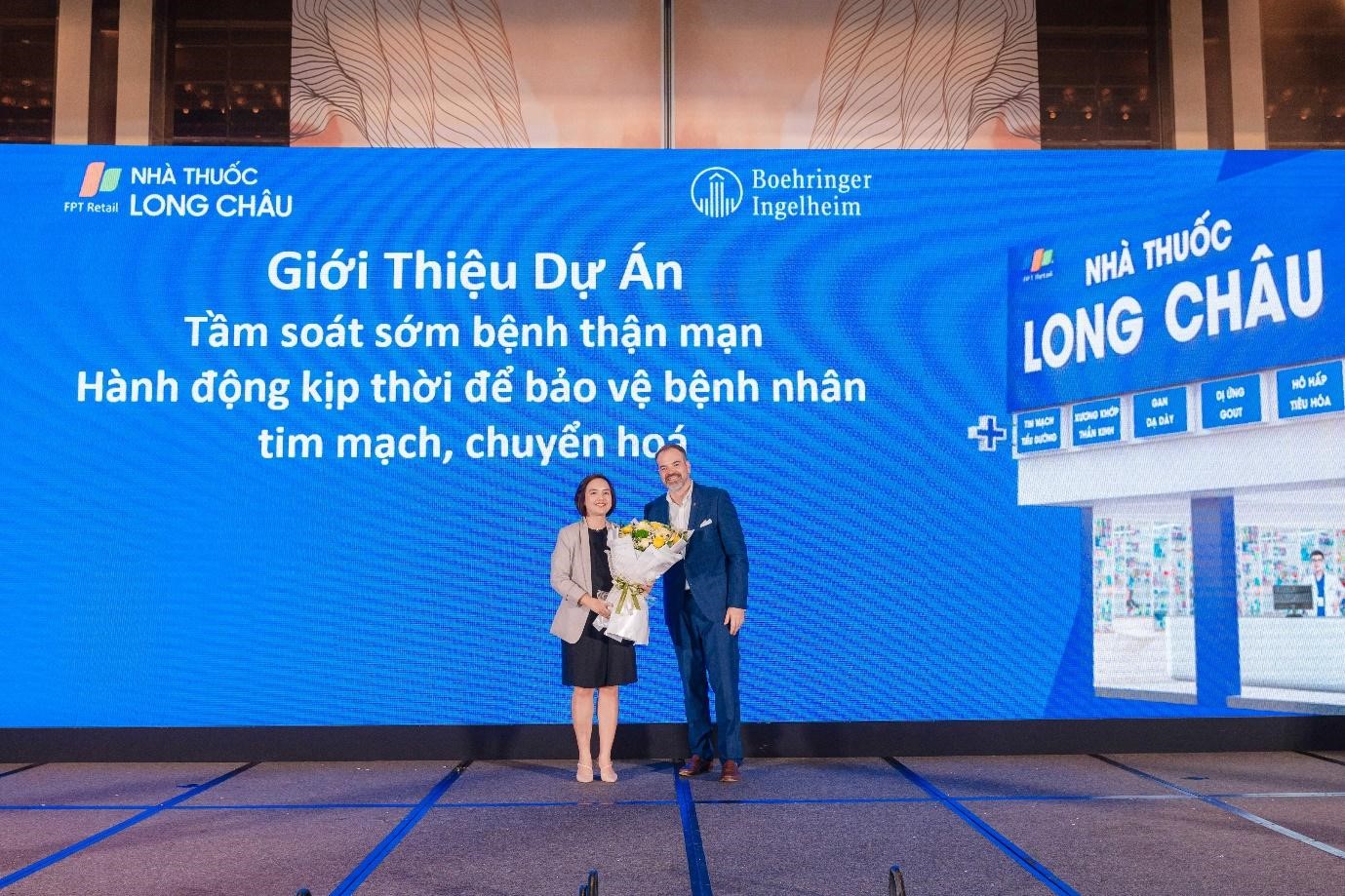 Vì Việt Nam Khỏe Mạnh, Long Châu, Boehringer Ingelheim Triển Khai Tầm Soát Sớm Bệnh Thận Mạn- Ảnh 1. Vì Việt Nam Khỏe Mạnh, Long Châu, Boehringer Ingelheim Triển Khai Tầm Soát Sớm Bệnh Thận Mạn- Ảnh 1.