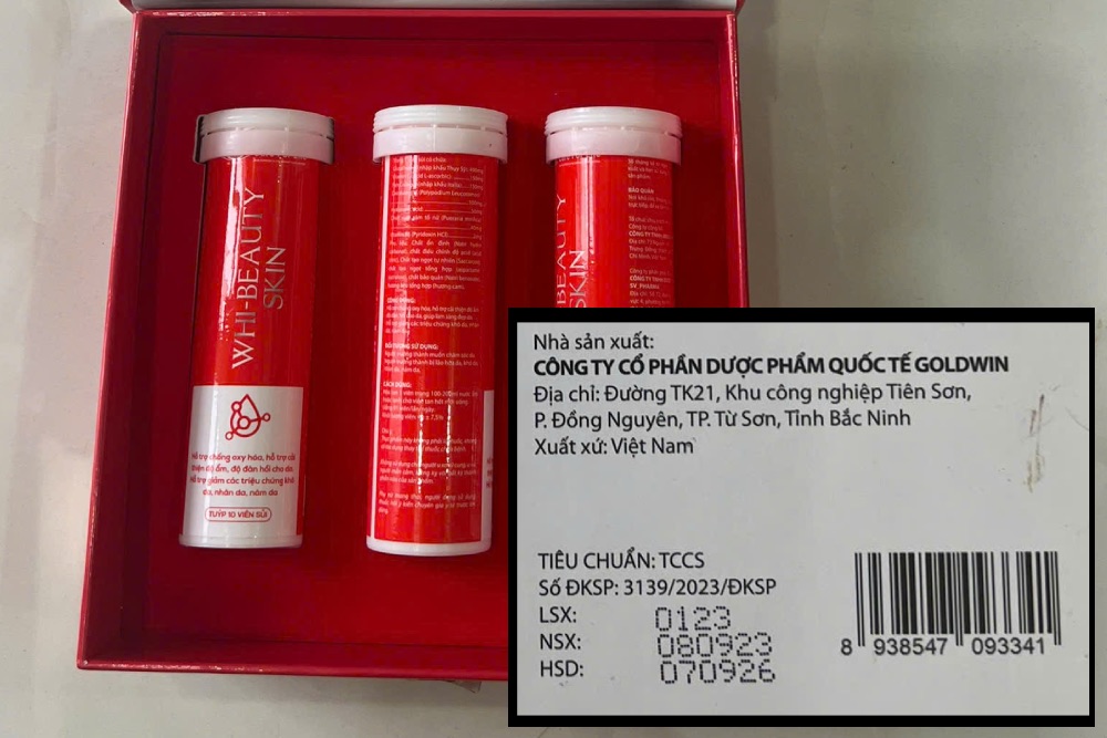 Sở Y tế Cần Thơ thông tin 12 sản phẩm mỹ phẩm giả tại BV da liễu - Ảnh 2.