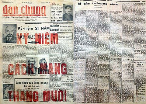 100 năm báo chí cách mạng Việt Nam: Những số báo đặc biệt của Dân Chúng- Ảnh 2. 100 năm báo chí cách mạng Việt Nam: Những số báo đặc biệt của Dân Chúng- Ảnh 2.